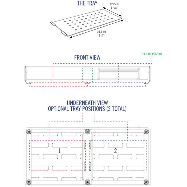 Rockboard TRES 3.1 C with Flight Case